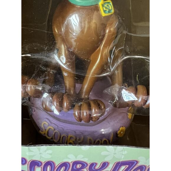 Vintage Scooby Doo Wobble Head Statue Bobblehead Cartoon Network Butterfly Nose - Picture 3 of 7